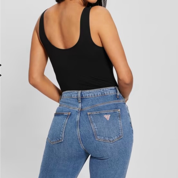 Guess - Black Classic Logo Bodysuit - Picture 2 of 6